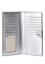 Женский кошелек из кожи Ralph Lauren 1159809241 (Серебристый, One size)