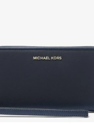 Жіночий гаманець із нейлону Michael Kors з логотипом 1159811597 (Білий/синій, One size)