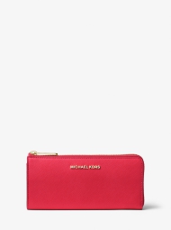 Женский кожаный кошелек Michael Kors с логотипом 1159812152 (Красный, One size)