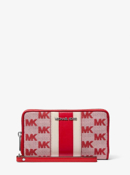 Брендовый кошелек Michael Kors с принтом 1159831723 (Красный One size)