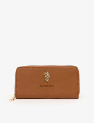 Стильный женский кошелек U.S. Polo Assn 1159831965 (Коричневый One size)