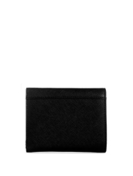 Стильный женский кошелек Guess на кнопке с логотипом 1159832702 (Черный One size)