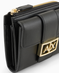 Стильный кошелек Armani Exchange с логотипом 1159833106 (Черный One size)