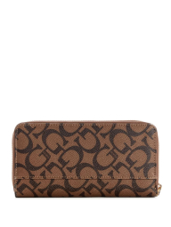 Женский кошелек Guess на молнии 1159834144 (Коричневый One size)