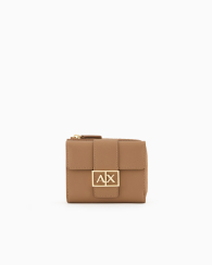 Стильный кошелек Armani Exchange с логотипом 1159834620 (Коричневый One size)