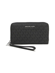 Женский кошелек Michael Kors с логотипом 1159835670 (Черный One size)
