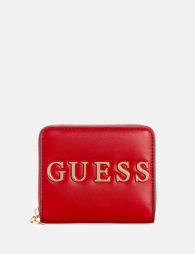 Женский кошелек Guess с логотипом 1159835908 (Красный One size)