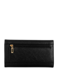 Стильный женский кошелек Guess на кнопке 1159836626 (Черный One size)