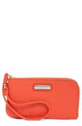 Стильный клатч Calvin Klein с ремешком на руку 1159837330 (Оранжевый One size)