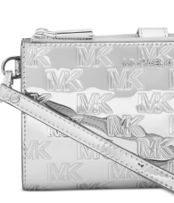 Женский кошелек Michael Kors в подарочной коробке 1159837471 (Серебристый One size)