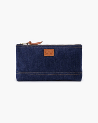 Джинсовая косметичка Levi's с логотипом 1159833003 (Синий One size)