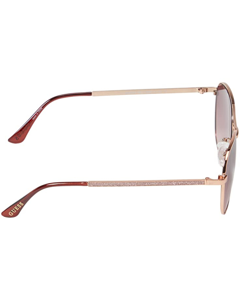 Солнцезащитные брендовые очки Guess 1159787271 (Коричневый, One size)