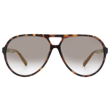 Солнцезащитные брендовые очки Guess с зеркальными линзами 1159810168 (Коричневый, One size)