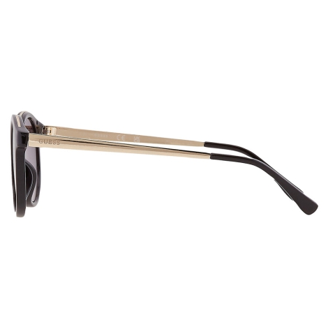 Сонцезахисні брендові окуляри Guess круглі 1159810286 (Чорний, One size)
