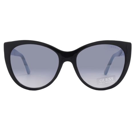 Солнцезащитные брендовые очки Cat Eye Guess 1159810328 (Черный, One size)