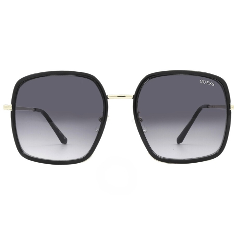 Сонцезахисні брендові окуляри Guess Smoke Gradient Square 1159810391 (Чорний, One size) 1159810391 (Чорний, One size)