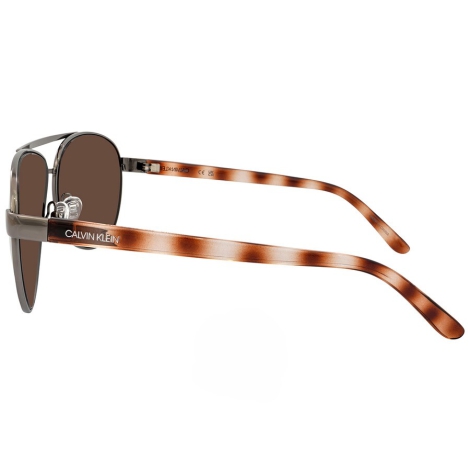 Жіночі сонцезахисні окуляри Calvin Klein Brown Pilot 1159810854 (Коричневий, One size)