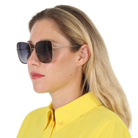 Солнцезащитные брендовые очки Butterfly Hugo Boss 1159832968 (Золотистый One size)