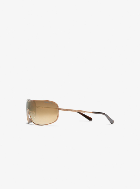 Жіночі сонцезахисні окуляри Shield від Michael Kors 1159834858 (Коричневий One size)