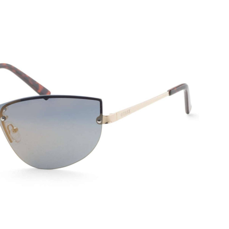Солнцезащитные брендовые очки Shield Guess 1159835791 (Золотистый One size)
