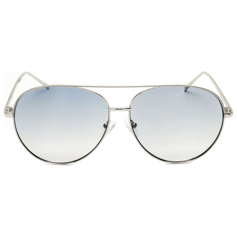 Сонцезахисні брендові окуляри Aviator Guess 1159835802 (Сріблястий One size)