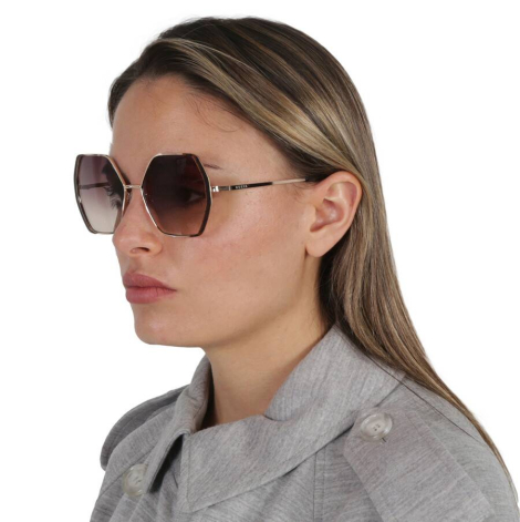Солнцезащитные брендовые очки Butterfly Guess 1159835806 (Коричневый One size)