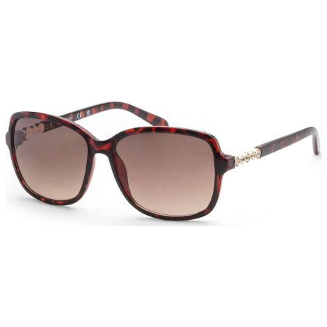 Солнцезащитные брендовые очки Guess Butterfly 1159835815 (Коричневый One size)