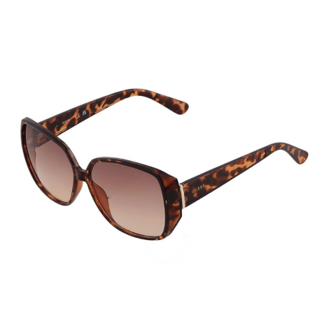Солнцезащитные брендовые очки Guess Butterfly 1159835820 (Коричневый One size)