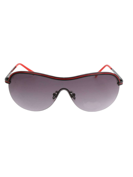 Солнцезащитные брендовые очки Guess Shield 1159835909 (Черный/Красный One size)