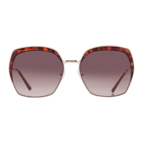 Женские солнцезащитные очки GUESS Geometric 1159835932 (Коричневый One size)