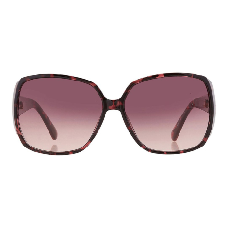 Солнцезащитные брендовые очки Guess Butterfly 1159835949 (Бордовый One size)