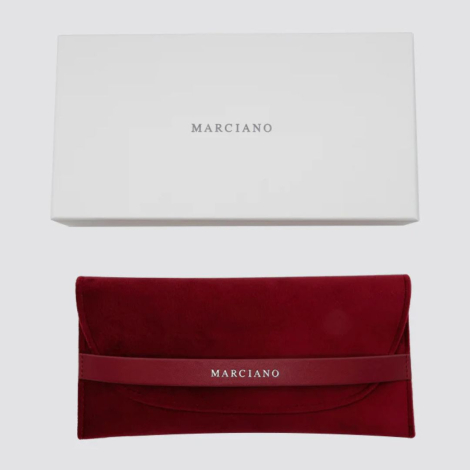 Солнцезащитные брендовые очки Cat Eye Guess by Marciano 1159835973 (Бордовый One size)