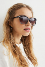 Солнцезащитные очки H&M с затемненными линзами 1159764703 (Черный, One size)