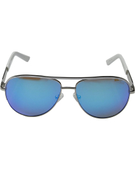 Зеркальные солнцезащитные очки GUESS 1159782561 (Синий, One size)