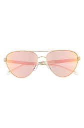 Зеркальные солнцезащитные очки Armani Exchange 1159783794 (Желтый, One size)