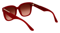 Женские солнцезащитные очки LACOSTE 1159790468 (Бордовый, One size)