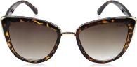 Женские солнцезащитные очки GUESS 1159791722 (Коричневый, One size)