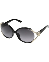 Женские солнцезащитные очки GUESS 1159795429 (Черный, One size)