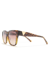 Женские солнцезащитные очки с принтом GUESS со стразами 1159797876 (Коричневый, One size)