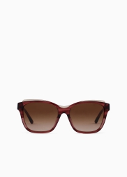 Солнцезащитные очки Emporio Armani 1159807768 (Бордовый, One size)