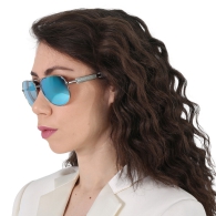 Дзеркальні сонцезахисні окуляри GUESS 1159810160 (Сірий, One size)