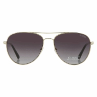 Сонцезахисні брендові окуляри Pilot Guess з градієнтом димчастого кольору 1159810178 (Сірий, One size)