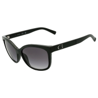 Солнцезащитные брендовые очки Cat Eye Guess 1159810181 (Черный, One size)