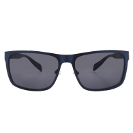 Димчасті чоловічі сонцезахисні окуляри Guess прямокутні 1159810216 (Білий/синій, One size)