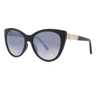 Солнцезащитные брендовые очки Cat Eye Guess 1159810328 (Черный, One size)