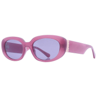 Женские солнцезащитные очки GUESS Oval 1159832895 (Розовый One size)