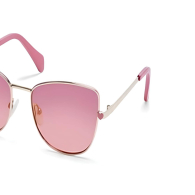 Солнцезащитные брендовые очки Cat Eye Guess 1159833233 (Розовый One size)