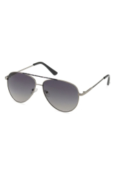 Сонцезахисні брендові окуляри Guess Pilot 1159823375 (Сріблястий One size) 1159834611 (Сріблястий One size)