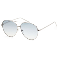 Солнцезащитные брендовые очки Aviator Guess 1159835802 (Серебристый One size)