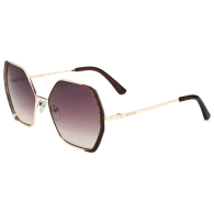 Солнцезащитные брендовые очки Butterfly Guess 1159835806 (Коричневый One size)